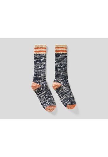 Benetton, Socken Aus Einer Baumwollmischung, taglia 42-46, Dunkelblau, Damen