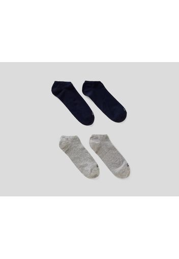 Benetton, 4er-pack Kurze Socken, taglia L, Bunt, Damen