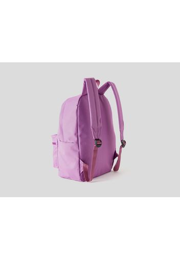 Benetton, Rucksack Mit Aufgedrucktem Logo, taglia OS, Mauve, Kinder