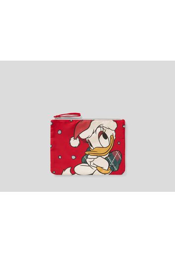 Benetton, Zwei Weihnachtliche Beautycases Mit Daisy Duck-design, taglia OS, Bunt, Damen