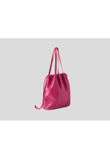 Benetton, Shopping Bag Mit Tunnelzug, taglia OS, Pink, Damen