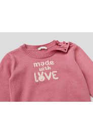 Benetton, Pullover Aus Warmer Baumwolle Mit Intarsienarbeit, taglia , , Kinder