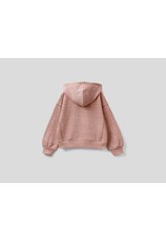 Benetton, Warmes Sweatshirt Aus Recyceltem Stoff, taglia , Braun, Kinder