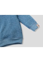 Benetton, Sweatshirt Aus Recyceltem Stoff Mit Rundhals, taglia , Grau, Kinder