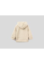 Benetton, Sweatshirt Mit Teddy-effekt Und Kapuze, taglia , Dunkelblau, Kinder