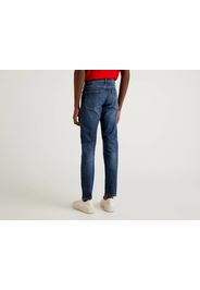 Benetton, Straight-fit-jeans Aus Stretchiger Baumwolle, taglia 29, Hellblau, Herren