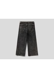 Benetton, Wide-fit-jeans Aus Denim &quot;eco-recycle&quot;, taglia , Schwarz, Kinder