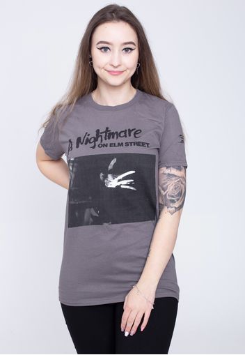 A Nightmare On Elm Street - Sleeve Scratch Grey - - T-Shirts