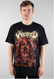 Aborted - Hellbound - T-Shirt - Schwarz - L - 100% Baumwolle,Jersey