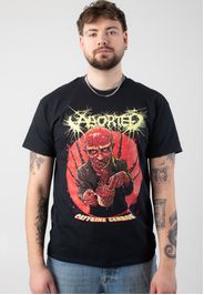 Aborted - Caffeine Terror - T-Shirt - Schwarz - L - 100% Baumwolle,Jersey