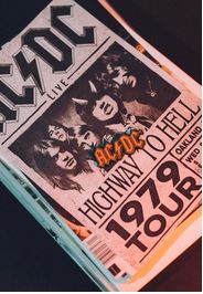 Ac/Dc - Logo - Magnet - Schwarz - Onesize - Metalllll-Legierung