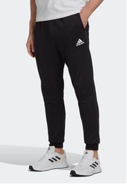 Adidas - M Feelcozy Black/White - Jogginghosen