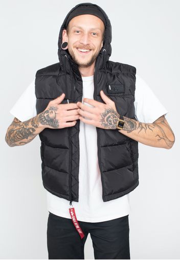 Alpha Industries - Hooded Puffer Fd Black - Jacken