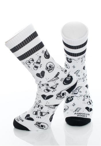 American Socks - Flash Tattoo Mid High - Socken