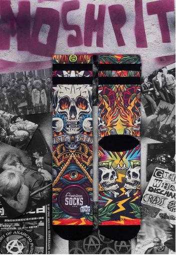 American Socks - Moshpit Mid High Multi - Socken