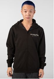 Amorphis - Borderland - Zipper - Schwarz - S - 80% Baumwolle, 20% Polyester,Schweiß