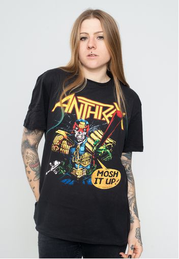 Anthrax - I Am The Law - - T-Shirts