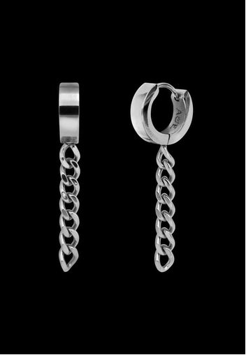 Ask & Embla - Axel Chain Huggie Silver - Schmuck