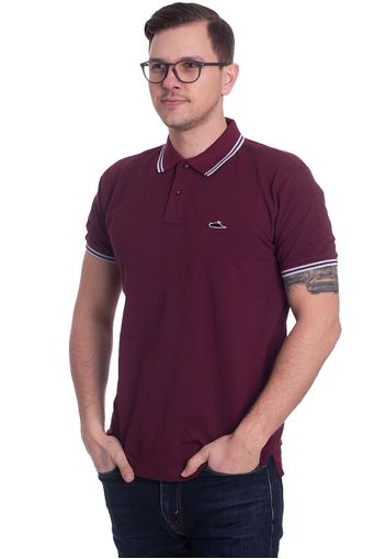 Atticus - Classic Tipped Burgundy/Sky - Polos