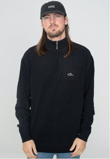 Atticus - Carlos ¼ Zip Black - Sweater