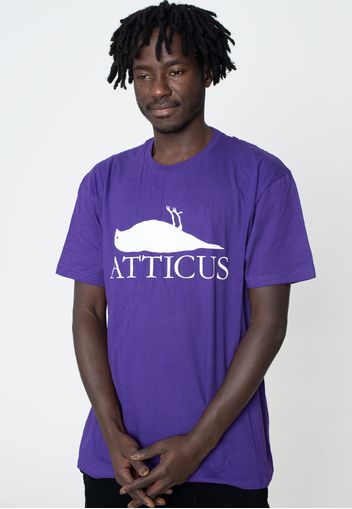 Atticus - Brand Logo Purple - - T-Shirts