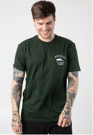 Atticus - Distinction Forest Green - T-Shirt - Grün - L - 100% Baumwolle,Jersey