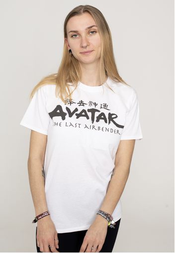 Avatar: The Last Airbender - Logo White - - T-Shirts