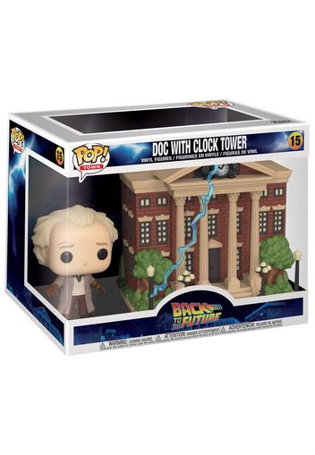 Back To The Future - Doc W/ Clock Tower Pop! Deluxe -