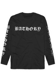 Bathory - Logo - Longsleeve - Schwarz - S - 100% Baumwolle,Jersey