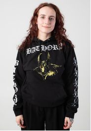 Bathory - Goat (Yellow) - Hoodie - Schwarz - L - 80% Baumwolle, 20% Polyester,Schweiß