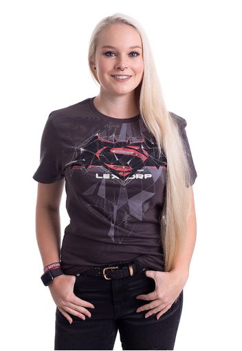 Batman V Superman - Cubic Logo Anthracite - - T-Shirts