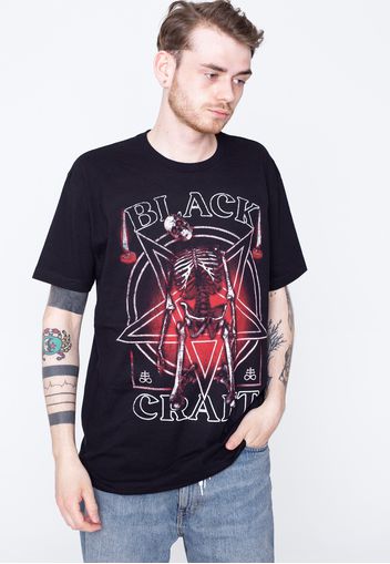 Black Craft Cult - Blood Skeleton Black - - T-Shirts