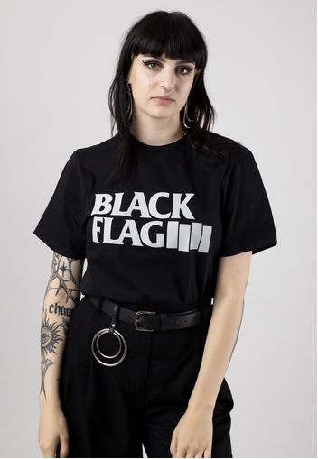 Black Flag - Logo - - T-Shirts