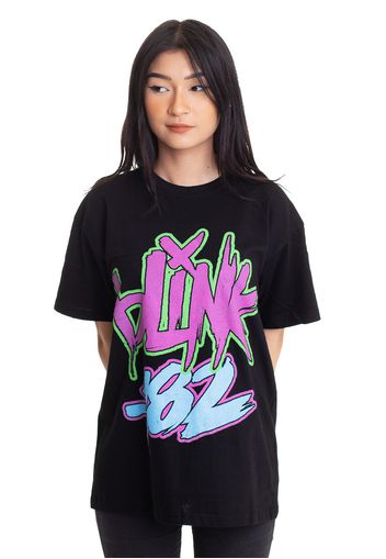 Blink 182 - Neon Logo - - T-Shirts