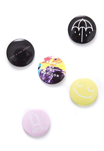 Bring Me The Horizon - Pack Of 5 - Buttons