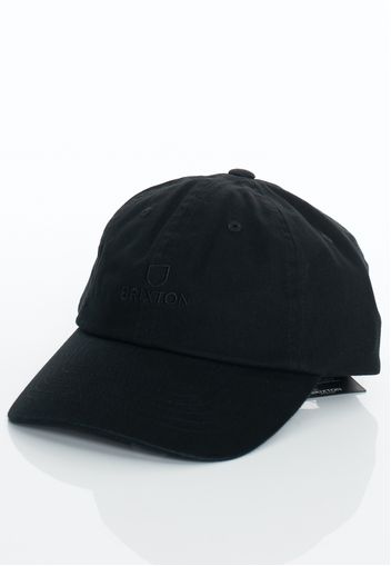 Brixton - Alpha Lp Black Vintage Wash - Caps