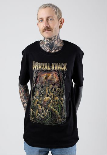 Brutal Knack - Plants Black - - T-Shirts