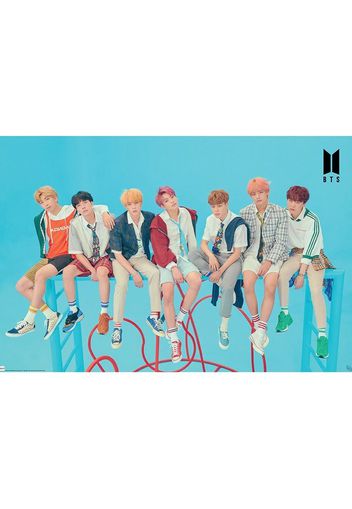 Bts - Group Blue -