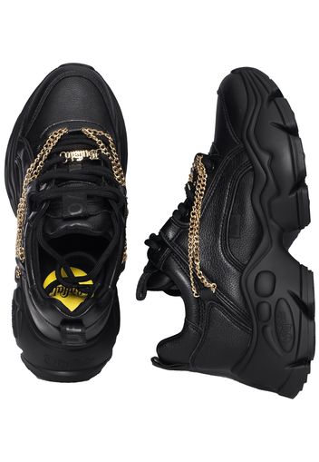 Buffalo - Binary Chain Black/Gold Chain - Sneaker