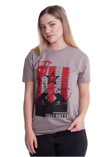 Call Of Duty - Cold War: Wall Light Grey - - T-Shirts