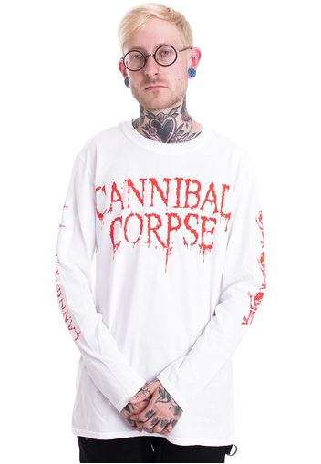 Cannibal Corpse - Butchered At Birth White - Longsleeves