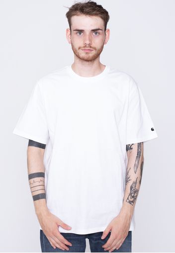 Carhartt Wip - Base White/Black - - T-Shirts