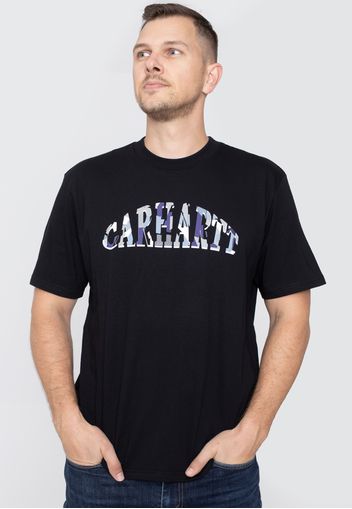 Carhartt Wip - Dome Script Black - - T-Shirts