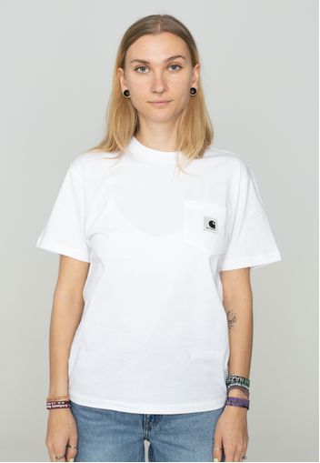 Carhartt Wip - W' Pocket White - - T-Shirts