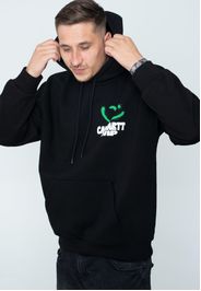 Carhartt Wip - Hooded Happy Script Black - Hoodies