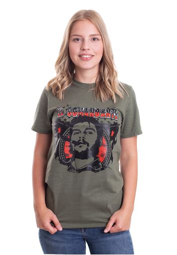 Che Guevara - El Comandante Olive - - T-Shirts