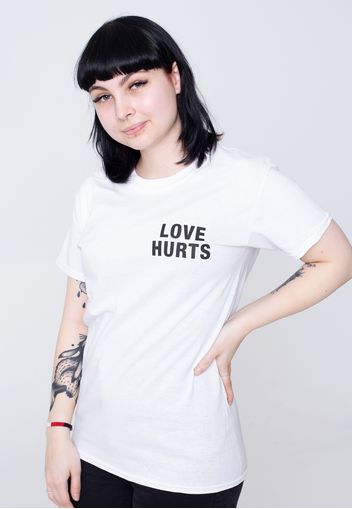 Dancitee - Love Hurts White - - T-Shirts