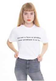 Dancitee - Problem White - - T-Shirts
