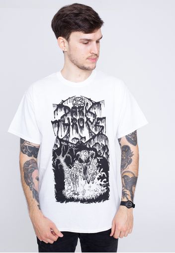 Darkthrone - Sempiternal Past White - - T-Shirts