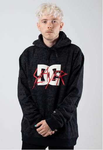 Dc - Slayer Allover Pirate Black - Hoodies